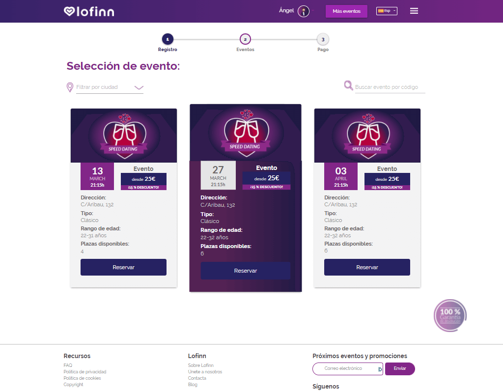 Lofinn Reservar Cita Página Citas Lofinn Reservas